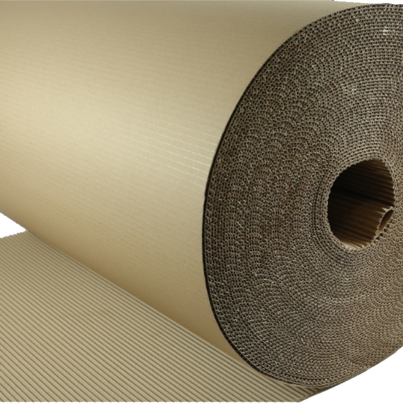Rouleau de carton ondulé