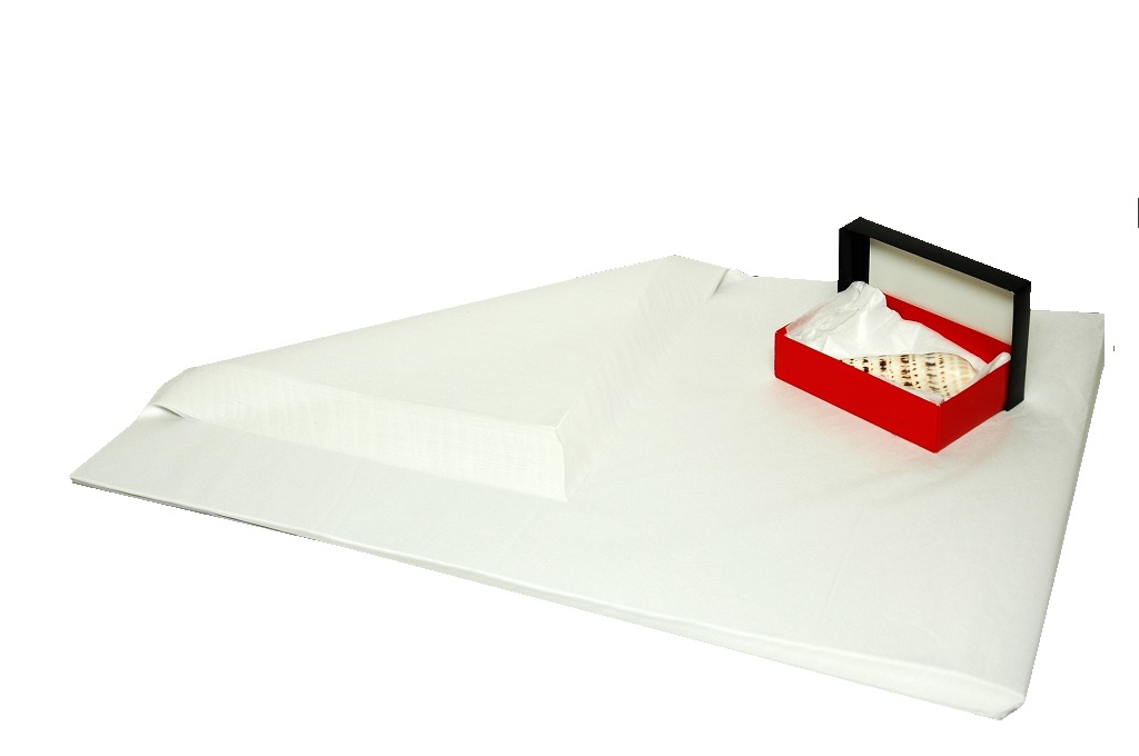 Paquet de papier mousseline blanche