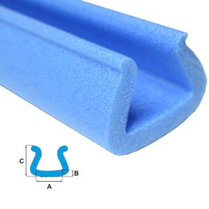 Profilé mousse en "U"