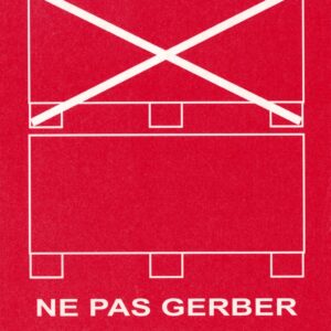 Etiquette de signalisation