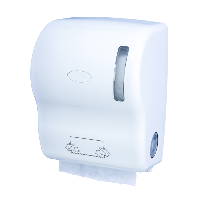 Distributeur pour bobine d’essuie-mains en rouleau