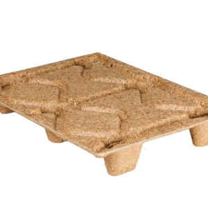 Palette bois moulée